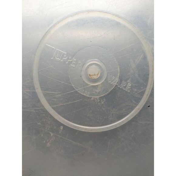Vintage Tupperware Round Food Container Sheer 256 - Picture 6 of 7